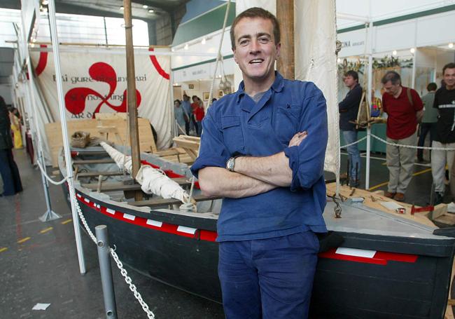 un joven Xabier Agote en una de sus primeras aventuras.